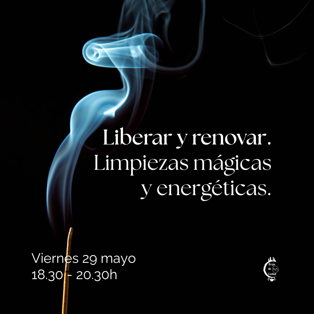 aprender brujería, estudiar para bruja, cómo ser bruja, bruja de ciudad, limpieza energética, limpiar energías