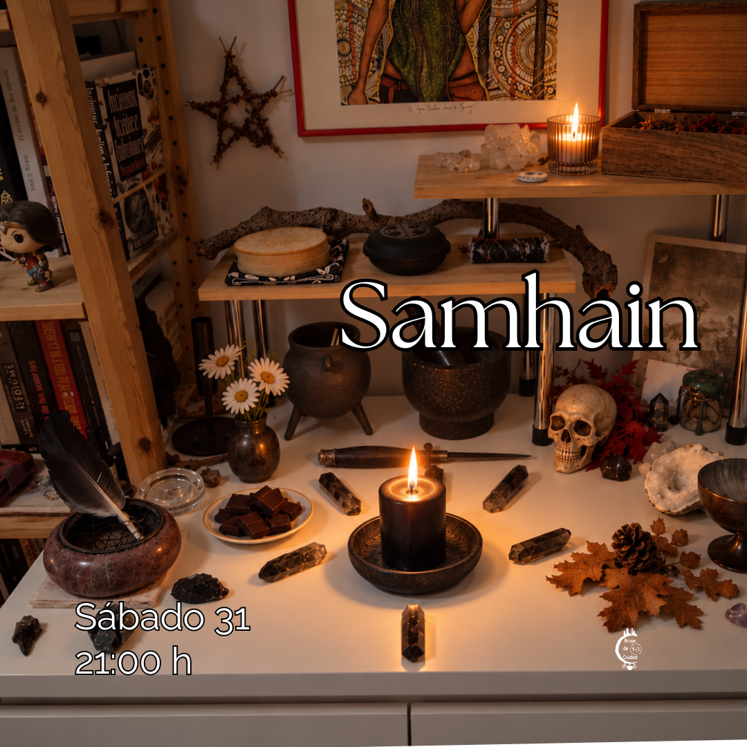 aprender brujería, estudiar para bruja, cómo ser bruja, bruja de ciudad, rueda del año, Samhain, Hallowen, noche de difuntos